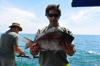 4 lb 8 oz Black Sea Bream by Stephen Wake