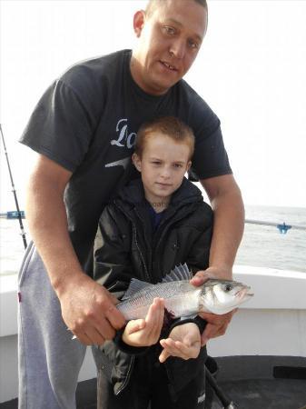 2 lb 5 oz Bass by Young Bradley and Dad Scott