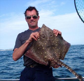 14 lb 8 oz Thornback Ray by Jon Burrell