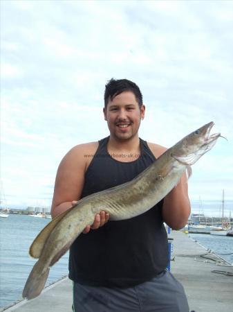 13 lb 4 oz Ling by Unknown
