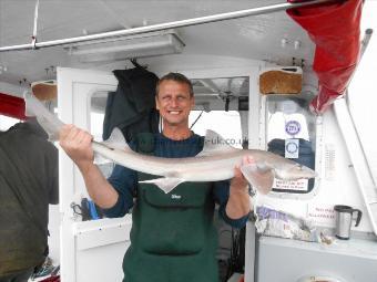 8 lb 5 oz Starry Smooth-hound by Cambell