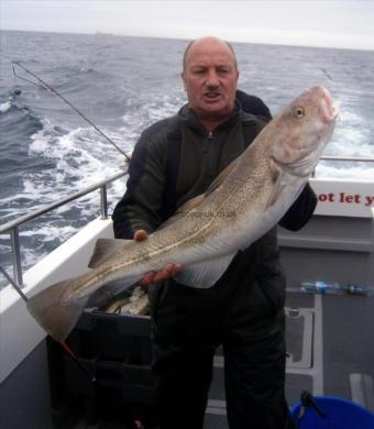 13 lb 10 oz Cod by Cyril