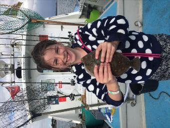 1 lb Plaice by Charlotte with her 1st Plaice