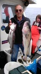 9 lb 2 oz Cod by Ralph Jones from Bradford.