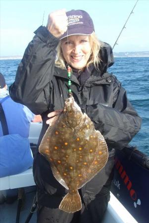 2 lb 8 oz Plaice by Jenny Foley