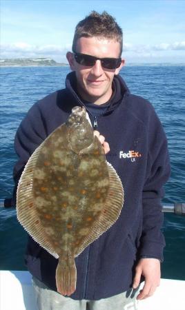 4 lb Plaice by Jamie Knowles