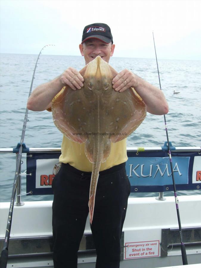 9 lb 8 oz Small-Eyed Ray by Nigel Holt