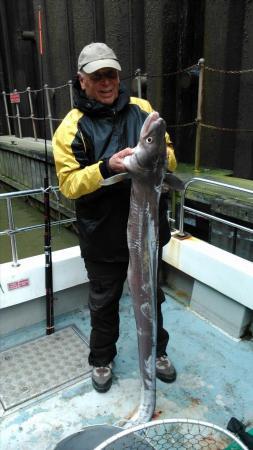 32 lb Conger Eel by brian morris