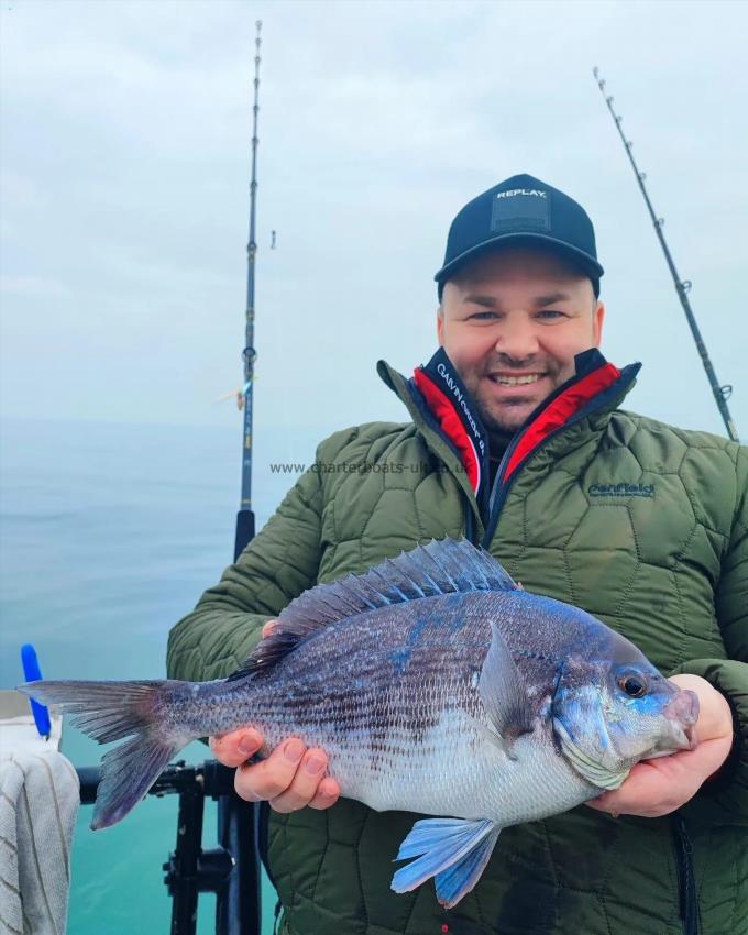 3 lb Black Sea Bream by Russ