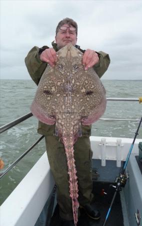 13 lb 8 oz Thornback Ray by Bob Marshall