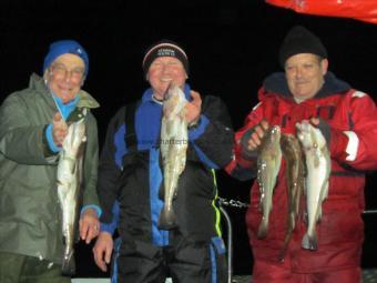 3 lb 5 oz Cod by Derek,Will, Carl,