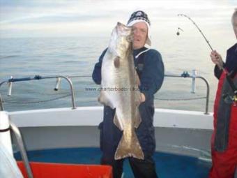 21 lb 4 oz Pollock by Neil