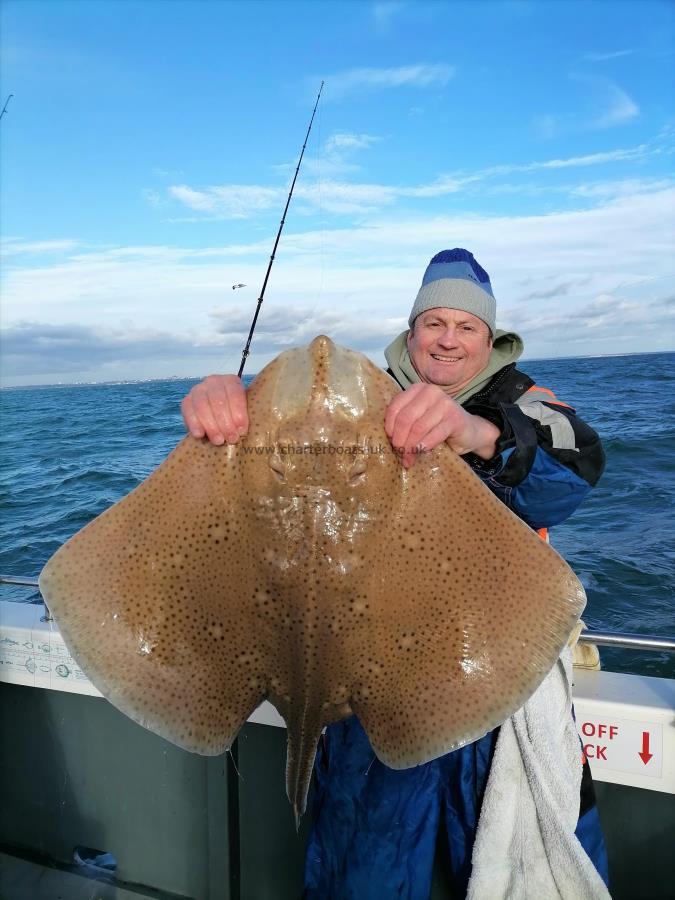 16 lb 8 oz Blonde Ray by Mark