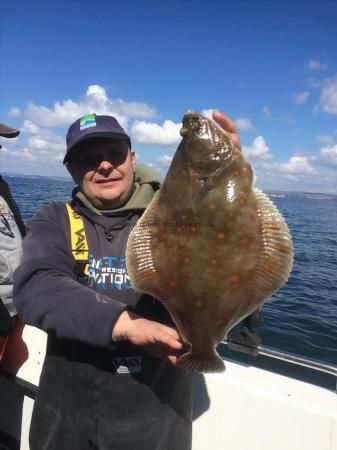 3 lb 2 oz Plaice by Unknown