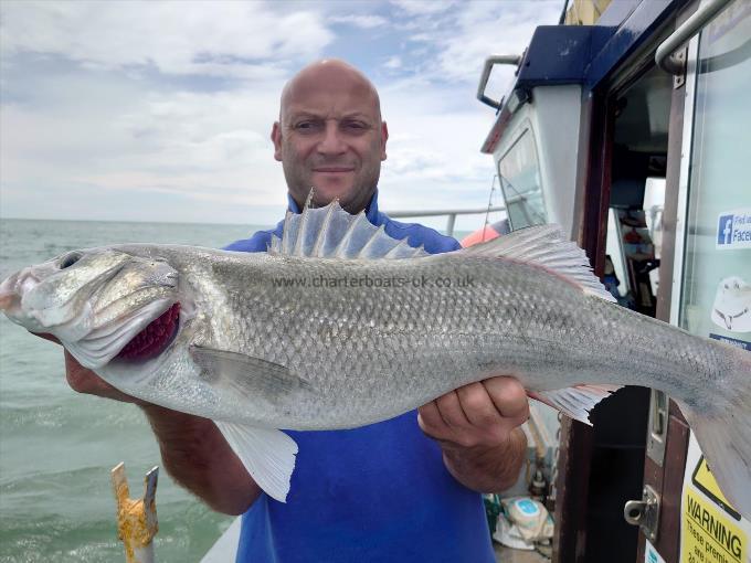 8 lb 2 oz Bass by Paul from Medway