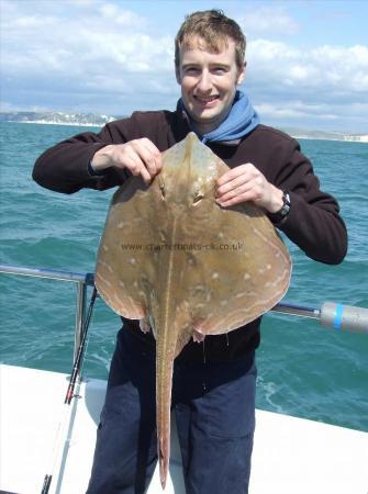 10 lb 8 oz Small-Eyed Ray by Neil White