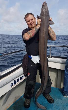 41 lb Conger Eel by Kevin McKie