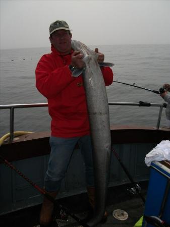 52 lb Conger Eel by Colin