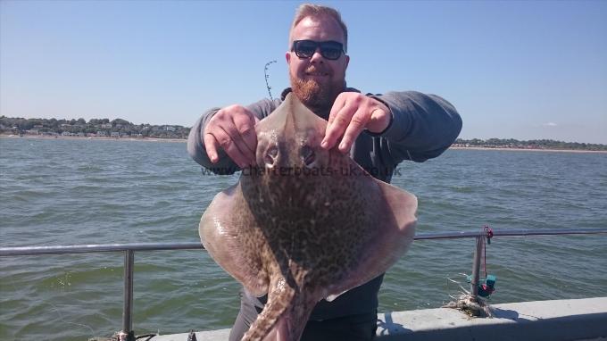 5 lb 6 oz Thornback Ray by Gary from London