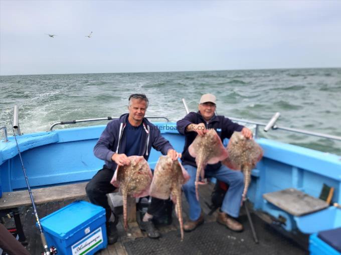 7 lb Thornback Ray by John's party