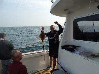 2 lb 2 oz Plaice by Dyke's boozers