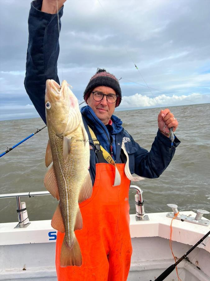 4 lb 15 oz Cod by Skipper.