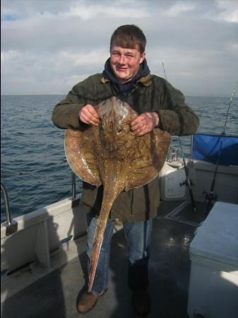 13 lb 8 oz Undulate Ray by Tom