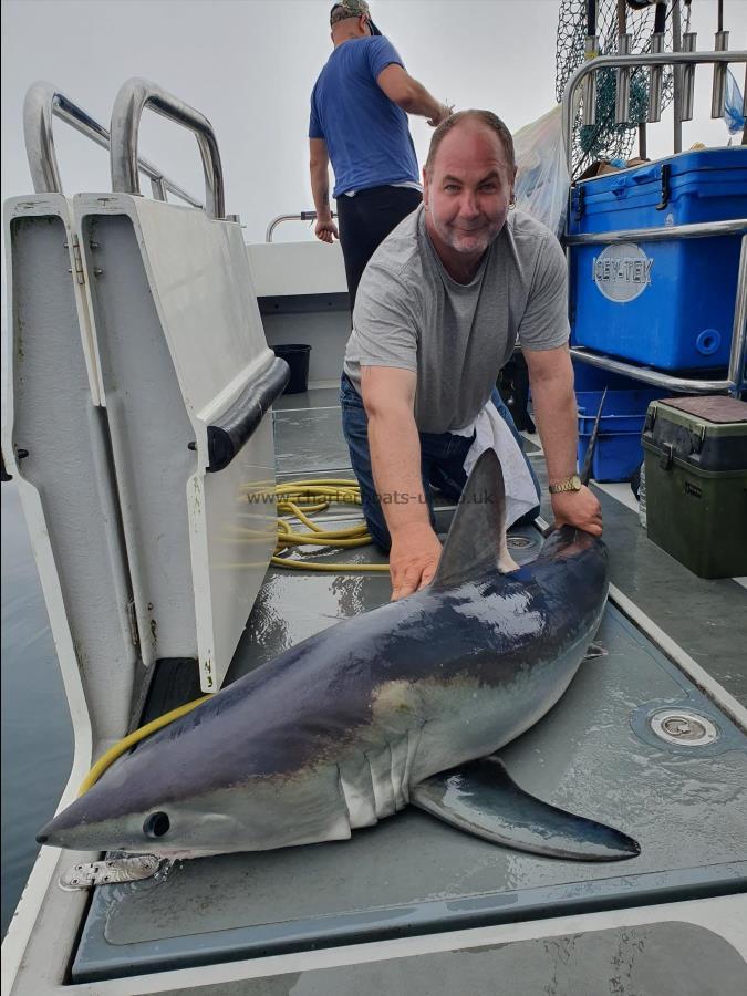 90 lb Porbeagle by Andy Plant