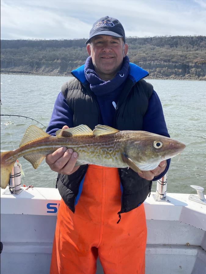 4 lb Cod by Nigel Hall.