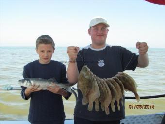 3 lb 1 oz Bass by Troy and Kyle