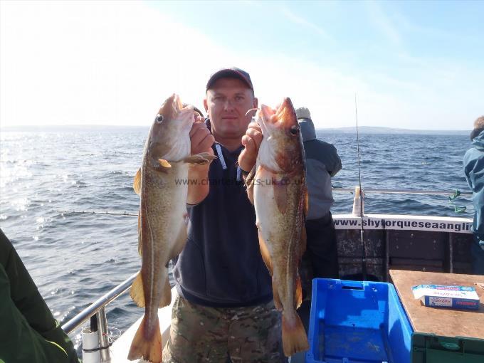 4 lb 9 oz Cod by Andrew.