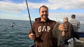 2 lb 4 oz Black Sea Bream by Stephen Wake