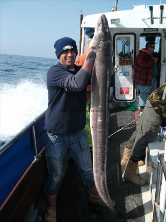 45 lb Conger Eel by Dyer