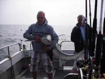 76 lb 6 oz Blue Shark by Unknown