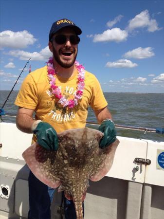 9 lb 6 oz Thornback Ray by Raffi