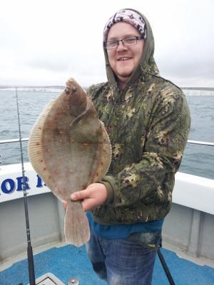 3 lb 10 oz Plaice by Jason Pitt