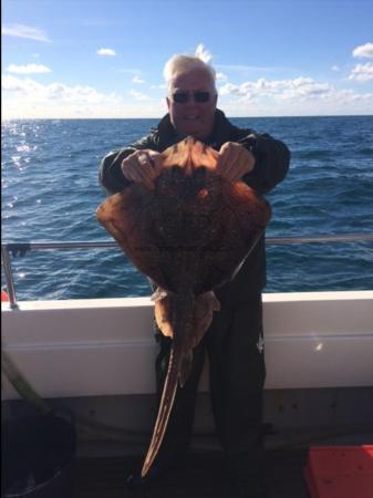 12 lb 8 oz Undulate Ray by Roy Shipway