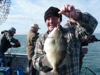 2 lb Trigger Fish by Pete Evans with his 1st ever Trigger