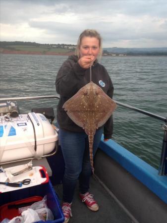 7 lb 10 oz Thornback Ray by Unknown