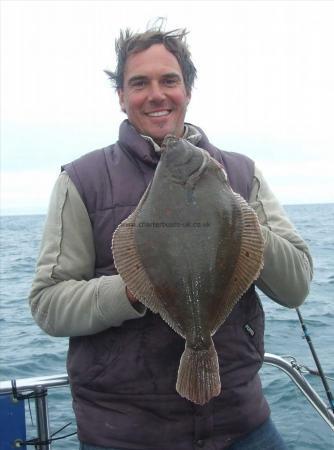 5 lb 12 oz Plaice by Simon Ringrose