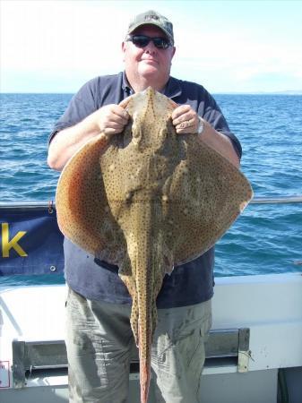 19 lb 7 oz Blonde Ray by Paul Milkins