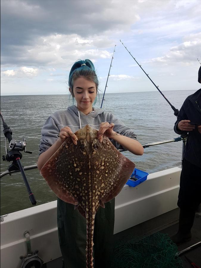 3 lb 5 oz Thornback Ray by Stacey
