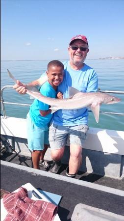 7 lb 12 oz Starry Smooth-hound by Bob Marshall