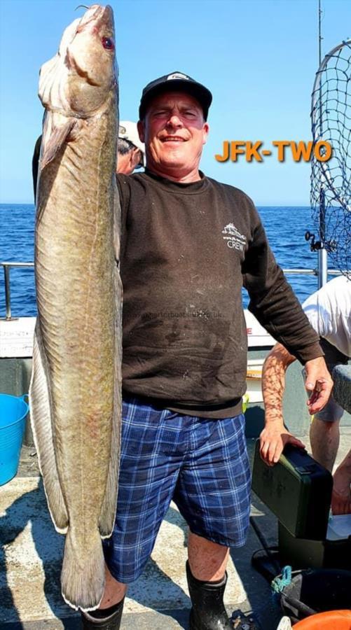 15 lb 8 oz Ling by Unknown