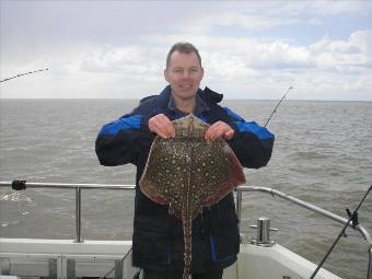 7 lb 8 oz Thornback Ray by Derek Mole