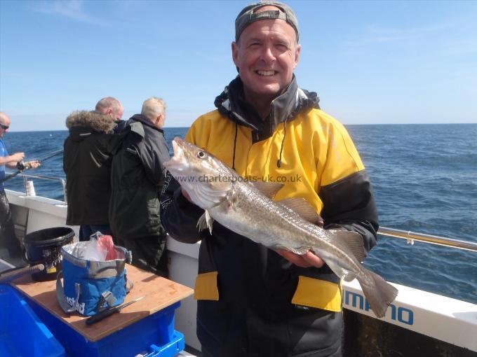 4 lb 2 oz Cod by Steve Bulliment.