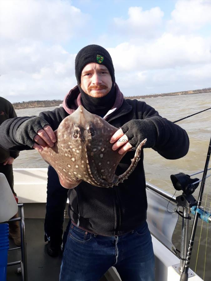 3 lb 5 oz Thornback Ray by Sam