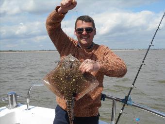 4 lb Thornback Ray by Nice fish for Richy