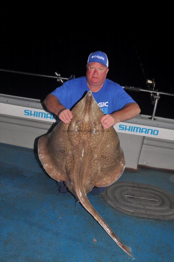 40 lb Blue Skate by Kevin McKie