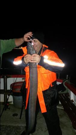 14 lb 1 oz Conger Eel by Gareth Cottrell